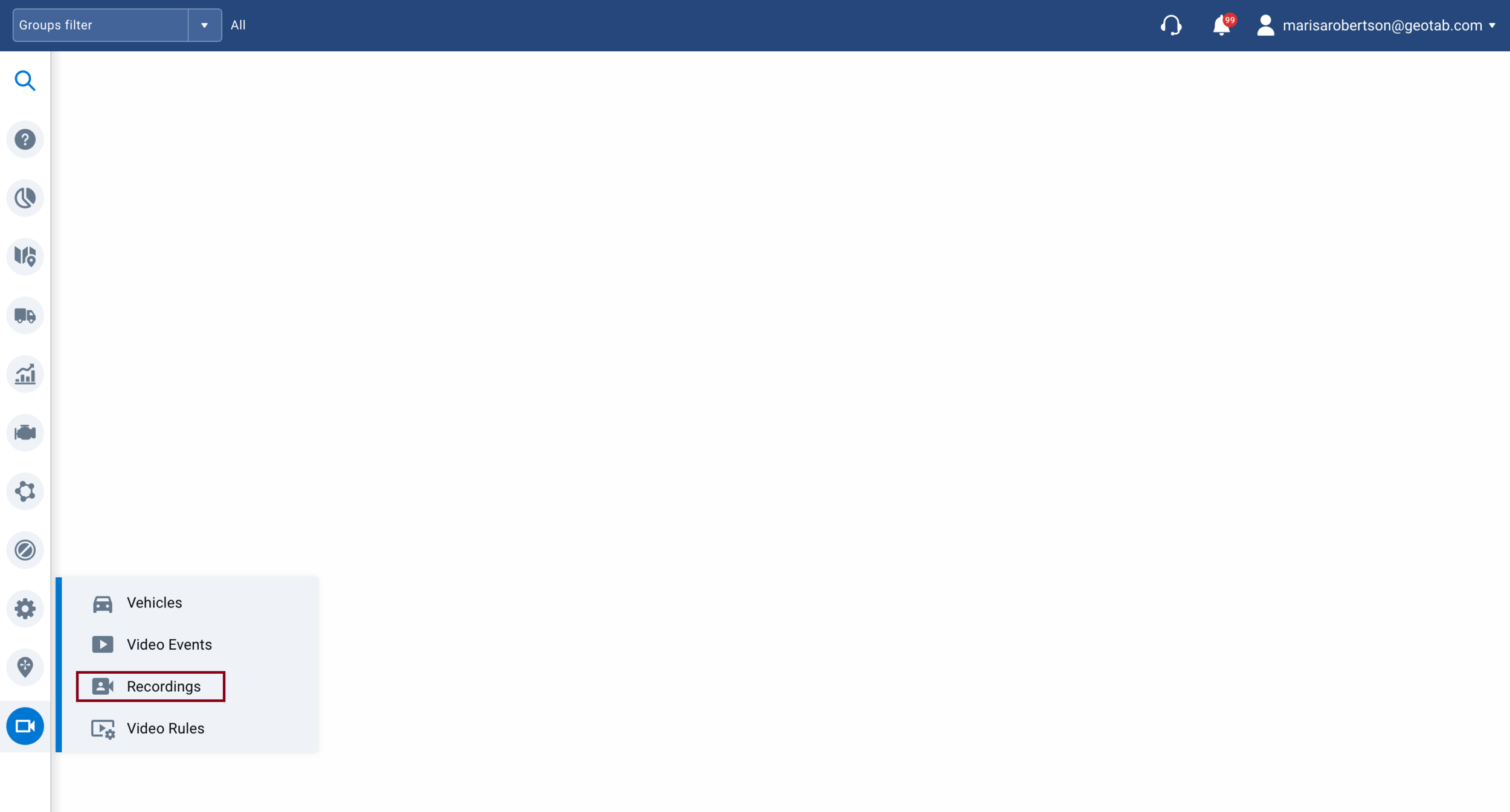 recordings_findRecordingsArea